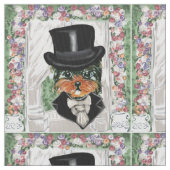 Yorkie Poo Groom Stoff (Nahaufnahme)