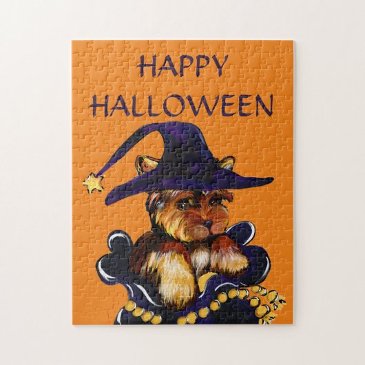 YORKIE POO - HALLOWEEN PUZZLE (Vertikal)