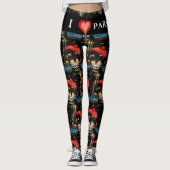 YORKIE POO IN PARIS LEGGINGS (Vorderseite)