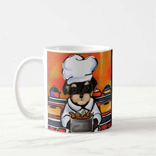 YORKIE POO KAFFEETASSE (Links)