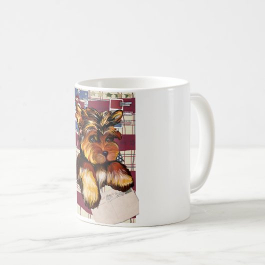 YORKIE POO KAFFEETASSE (VorderseiteRechts)