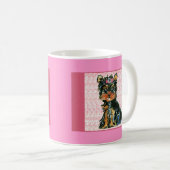 Yorkie Poo Kaffeetasse (VorderseiteRechts)