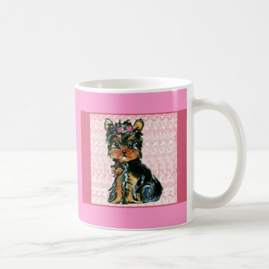 Yorkie Poo Kaffeetasse (Rechts)