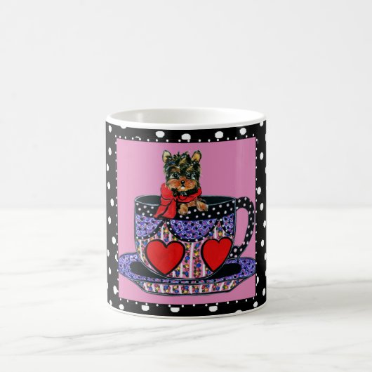 Yorkie Poo Kaffeetasse (Mittel)