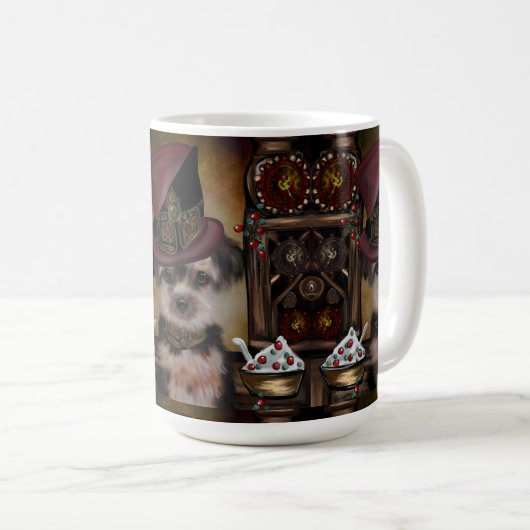 Yorkie Poo Kaffeetasse (VorderseiteRechts)