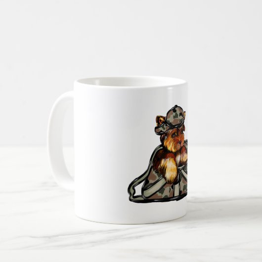 YORKIE POO KAFFEETASSE (Vorderseite Links)