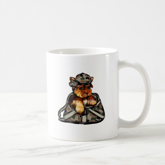 YORKIE POO KAFFEETASSE (Rechts)