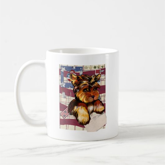 YORKIE POO KAFFEETASSE (Links)