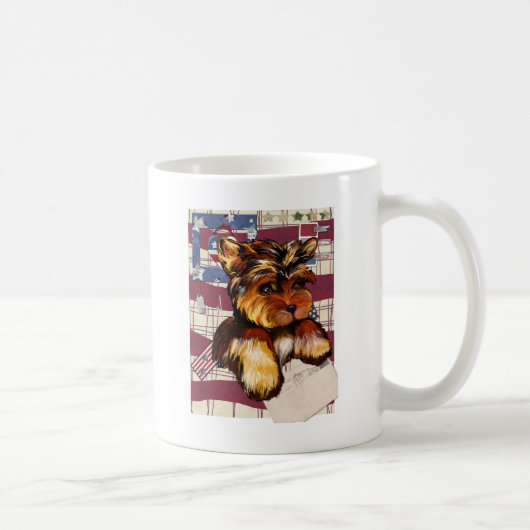 YORKIE POO KAFFEETASSE (Rechts)