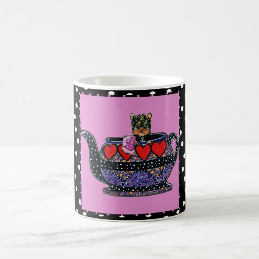 Yorkie Poo Kaffeetasse (Mittel)