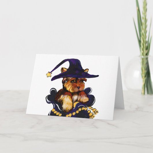 YORKIE POO KARTE (Vorderseite)