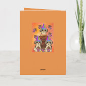 Yorkie Poo Karte (Rückseite)