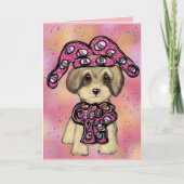 Yorkie Poo Karte (Vorderseite)