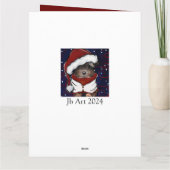 Yorkie Poo Karte (Rückseite)