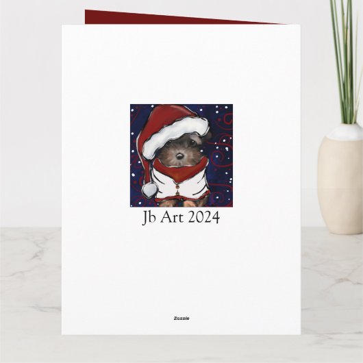 Yorkie Poo Karte (Rückseite)