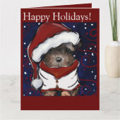 Yorkie Poo Karte (Vorderseite)