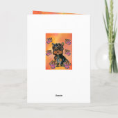 Yorkie Poo Karte (Rückseite)