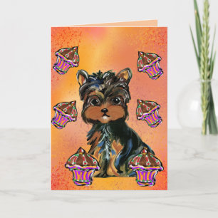 Yorkie Poo Karte