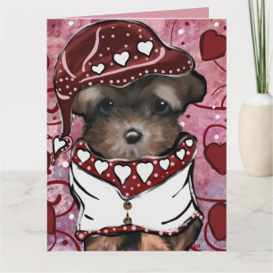 Yorkie Poo Karte