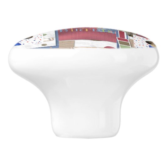 YORKIE POO KERAMIKKNAUF (Seitenansicht)