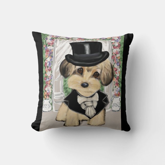 YORKIE POO KISSEN (Vorderseite)