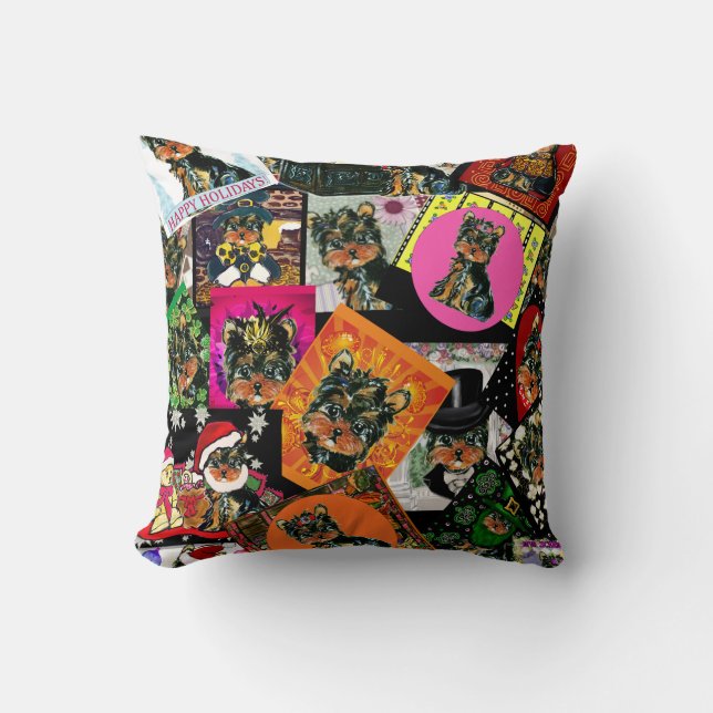 YORKIE POO KISSEN (Vorderseite)