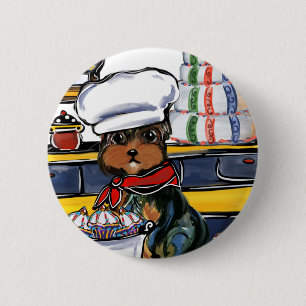 Yorkie Poo Koch Button