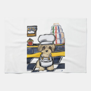 Yorkie Poo Koch Geschirrtuch