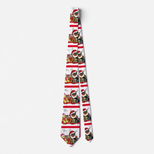 YORKIE POO KRAWATTE (Vorderseite)