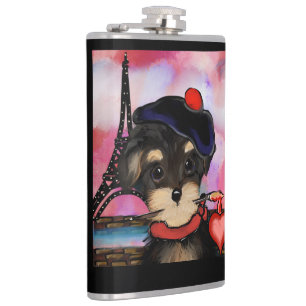 YORKIE POO KÜNSTLER IN PARIS FLACHMANN