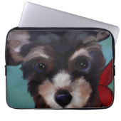 Yorkie Poo Laptopschutzhülle (Vorderseite)