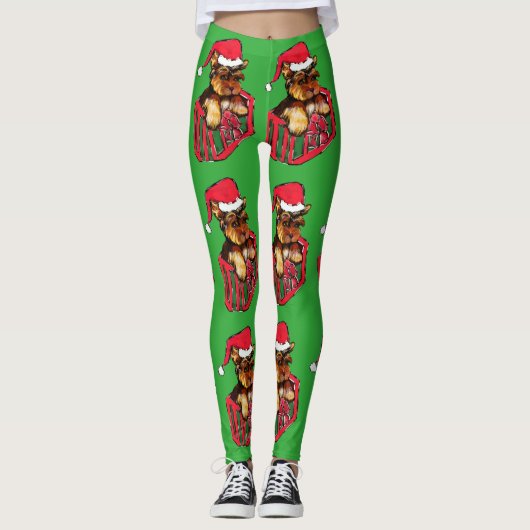 Yorkie Poo Leggings (Vorderseite)