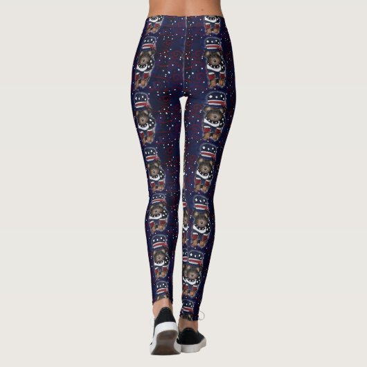 Yorkie Poo Leggings (Rückseite)