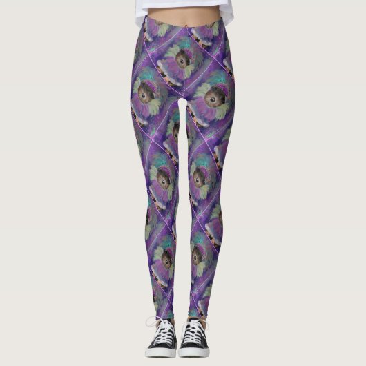 Yorkie Poo Leggings (Vorderseite)