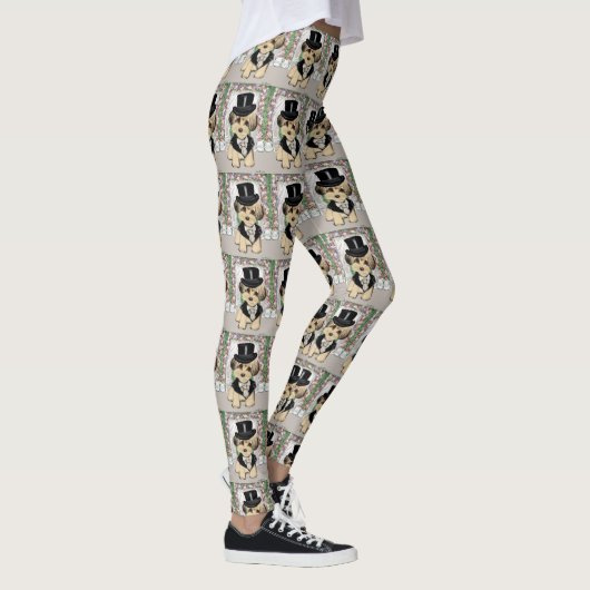 Yorkie Poo Leggings (Rechts)