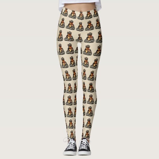 YORKIE POO LEGGINGS (Vorderseite)
