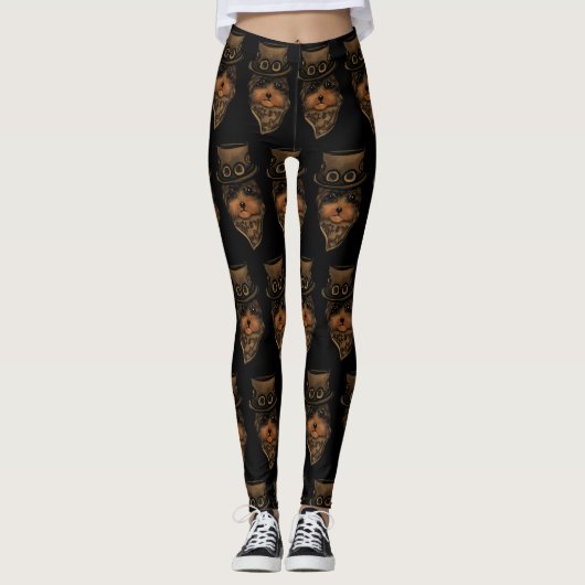 Yorkie Poo Leggings (Vorderseite)