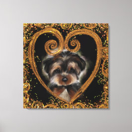 Yorkie Poo Leinwanddruck