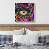 Yorkie Poo Leinwanddruck (Insitu (Schlafzimmer))