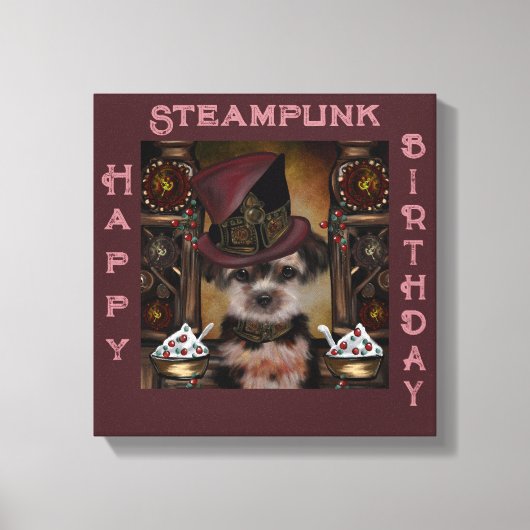 Yorkie Poo Leinwanddruck (Vorderseite)