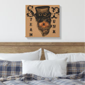 YORKIE POO LEINWANDDRUCK (Insitu (Schlafzimmer))