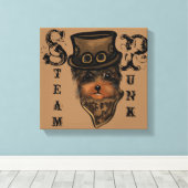 YORKIE POO LEINWANDDRUCK (Insitu (Holzboden))