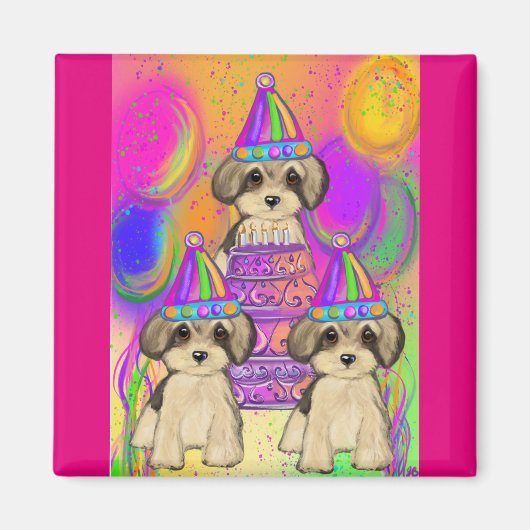 Yorkie Poo Magnet (Vorne)