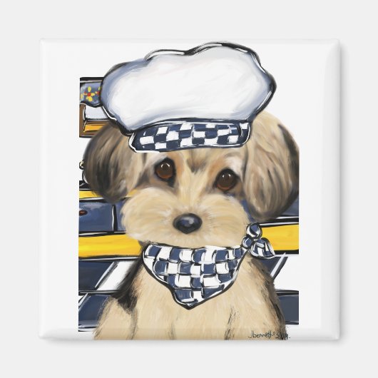 YORKIE POO MAGNET (Vorne)
