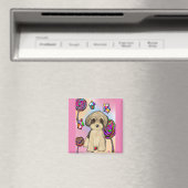Yorkie Poo Magnet (In Situ (Geschirrspüler))