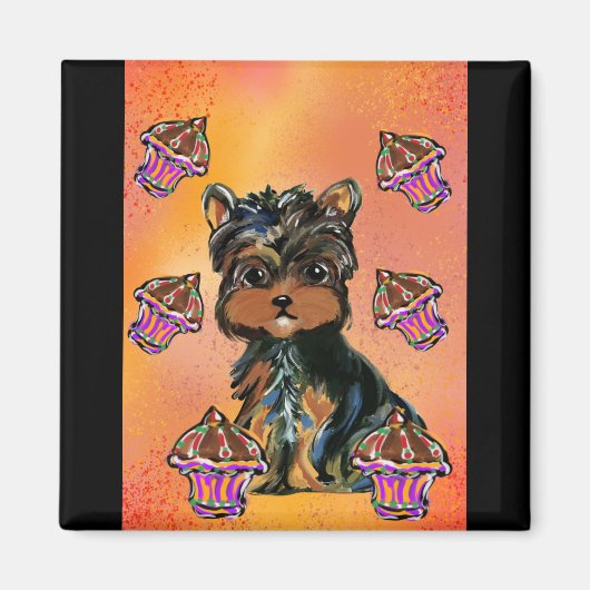Yorkie Poo Magnet (Vorne)