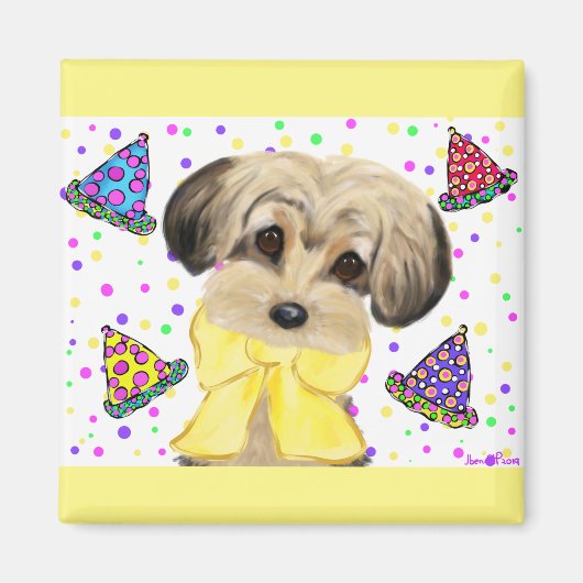 Yorkie Poo Magnet (Vorne)