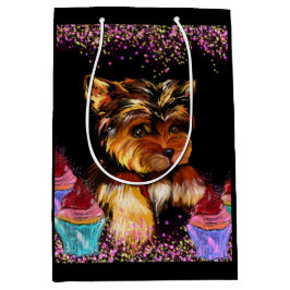 Yorkie Poo Mittlere Geschenktüte