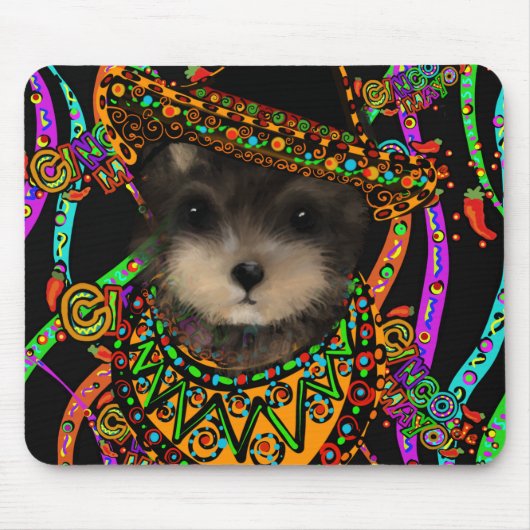 Yorkie Poo Mousepad (Vorne)