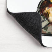 YORKIE POO MOUSEPAD (Ecke)